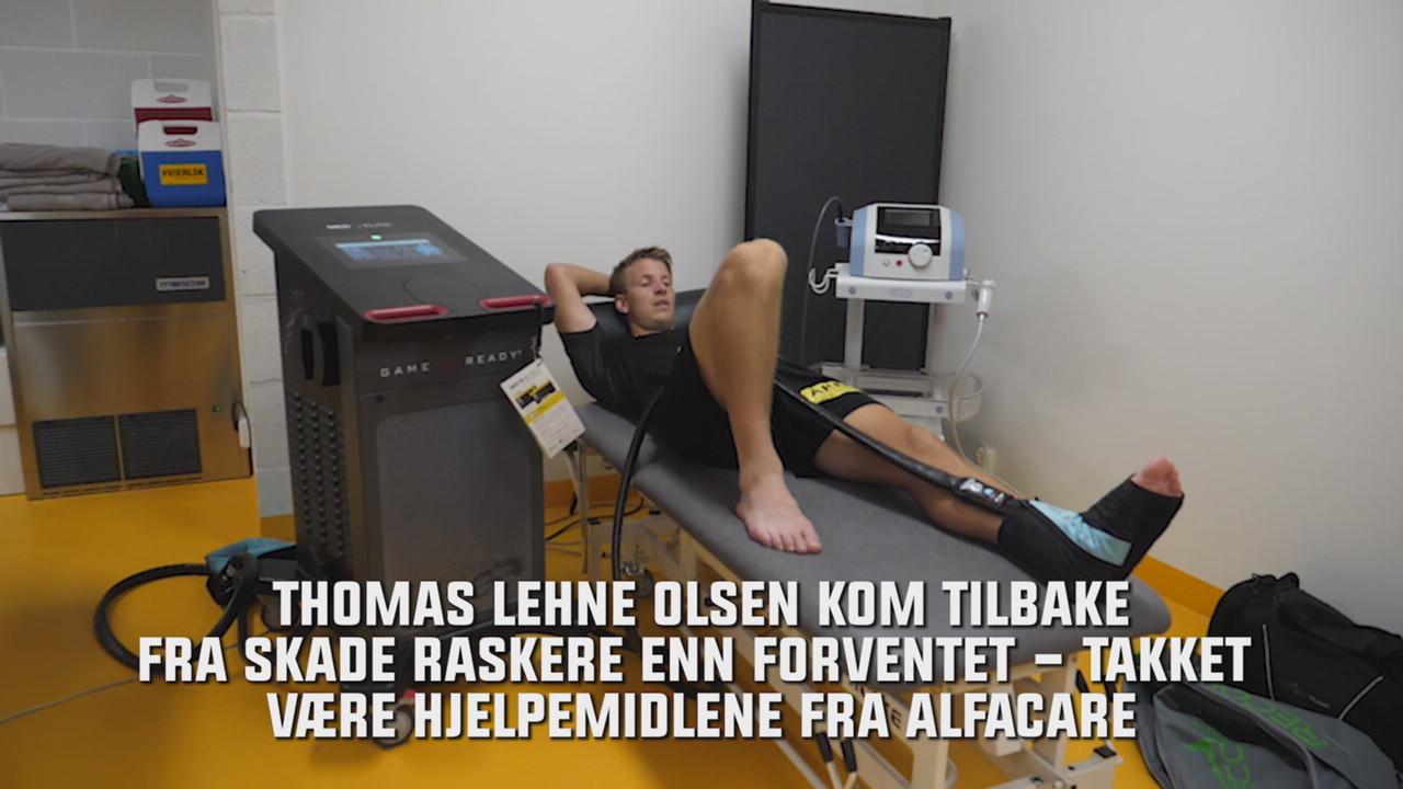 AlfaCare-utstyret fikk Lehne Olsen tilbake på rekordtid